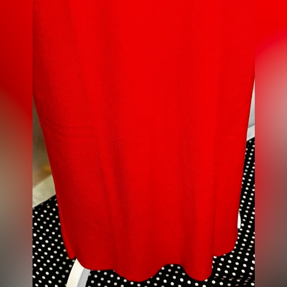 NWT Gretchen Scott Slimming Red Sailor Skirt Size Lg - Picture 6 of 15